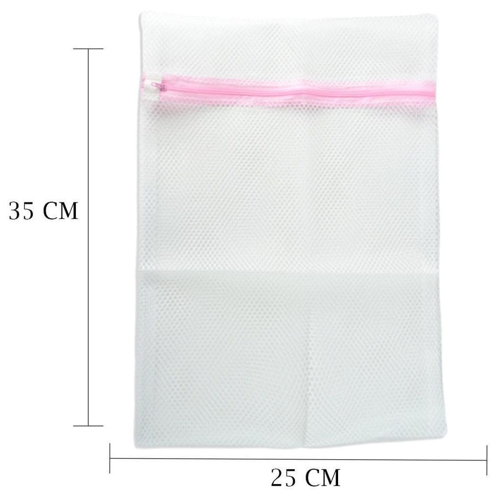 Saco Protetor Para Lavar Roupas Delicadas P - 25 Cm X 35 Cm