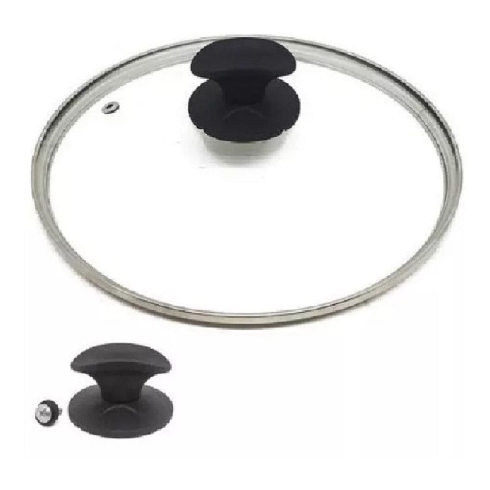 Tampa De Vidro Temperado Nº 28 - Avulsa Para Panela 28cm