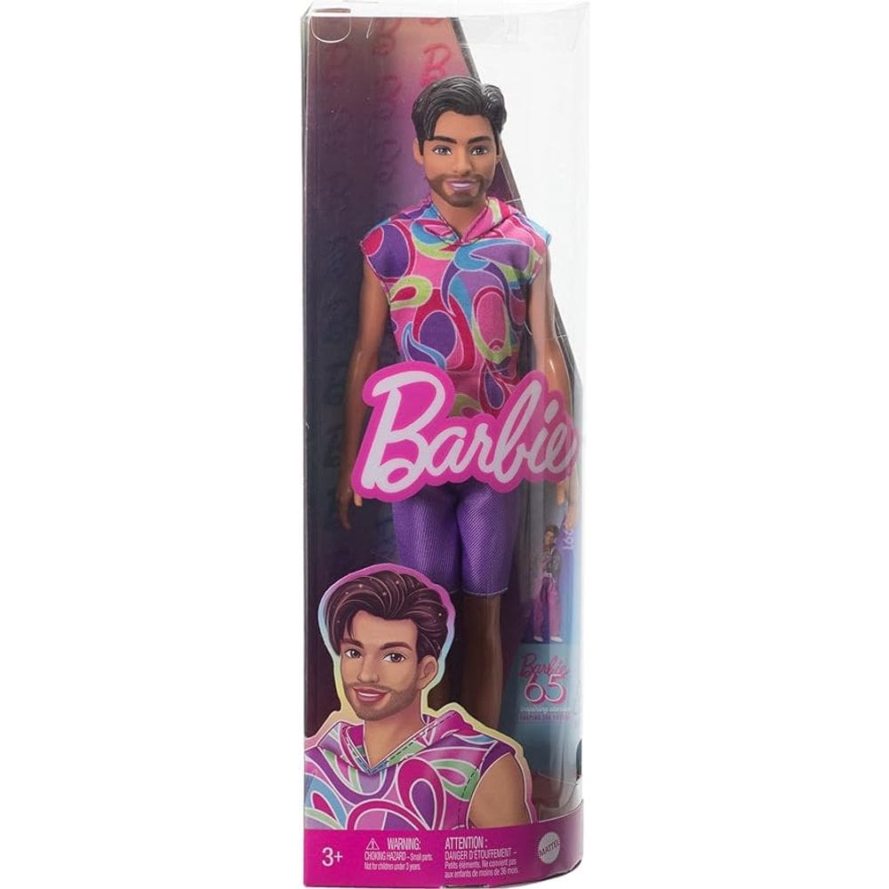 Boneco - Barbie Fashionista - Ken com Barba - 227 MATTEL