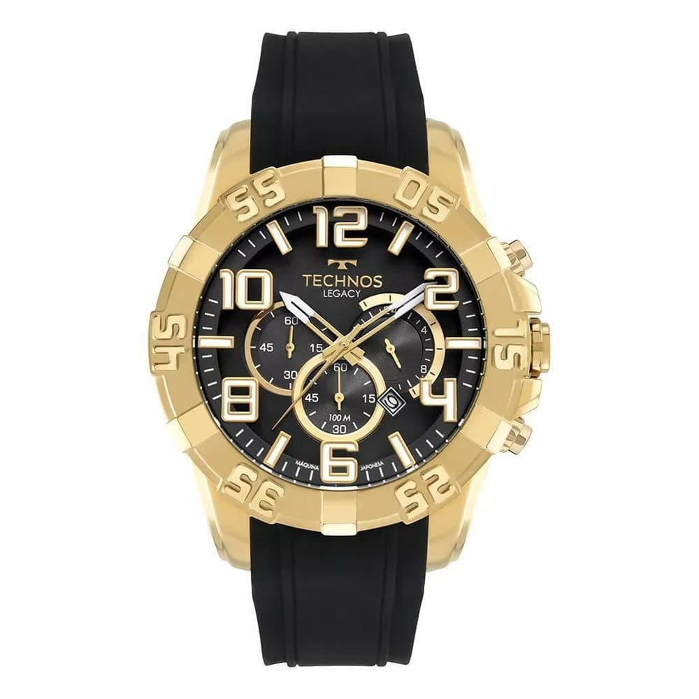 Relógio Technos Masculino Legacy Dourado - Os20Iqu/2P