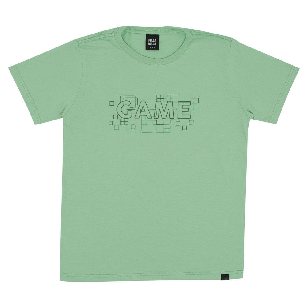 Camiseta Juvenil Menino - Pistache - 50858-1262