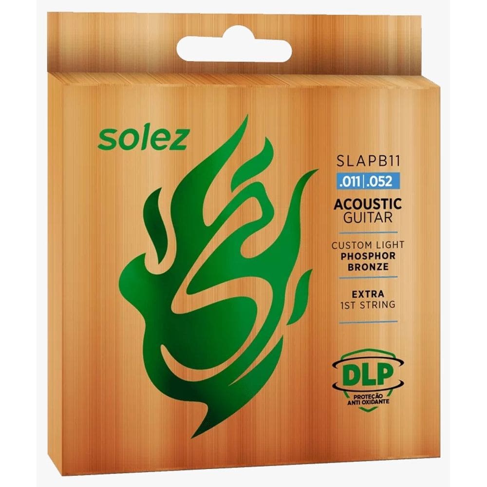 SLAPB11 - ENCORDOAMENTO SOLEZ VIOLAO P. BRONZE 0.011\"