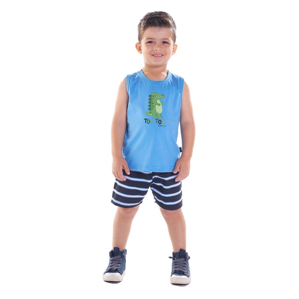 Conjunto -  Azul Celeste  - 49264-1272