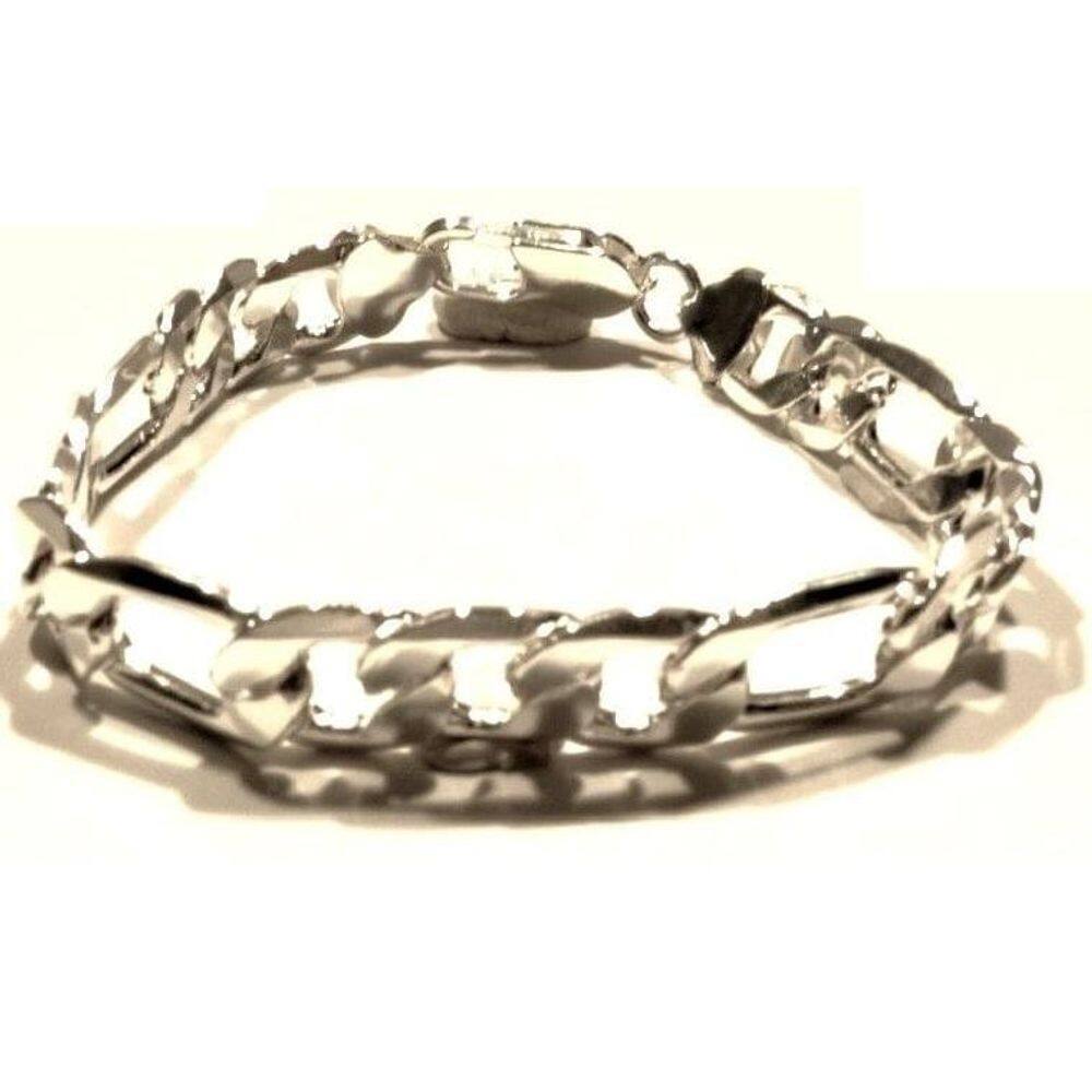 Pulseira Masculina Elos Em Aço Inox