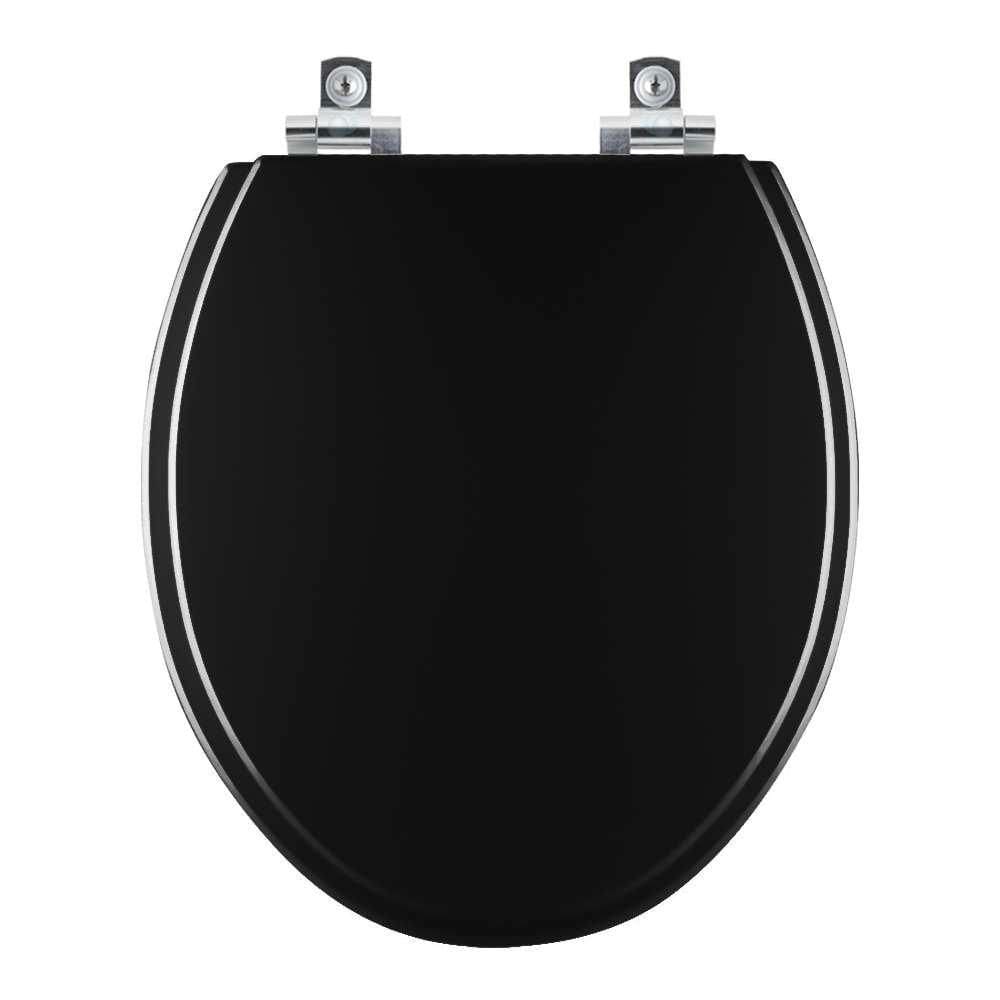 Assento Sanitário Soft Close Dream Ébano (Preto) para vaso Deca