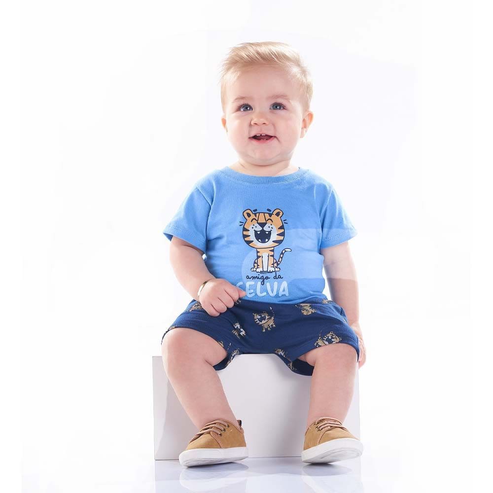 Conjunto -  Azul Celeste  - 49169-1272