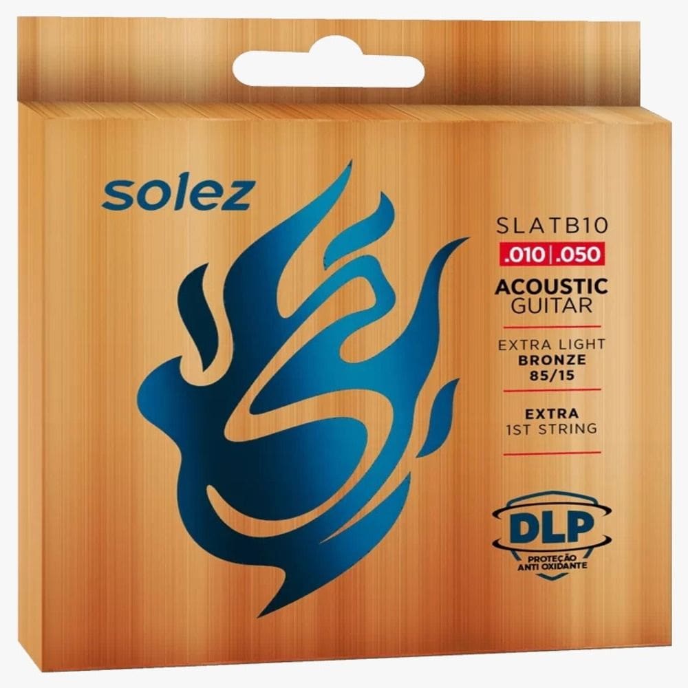 SLATB10 - ENCORDOAMENTO SOLEZ VIOLAO BRONZE 85/15 0.010”