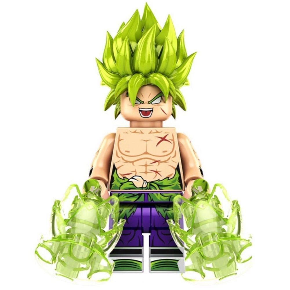 Boneco Blocos De Montar Broli Dragon Ball Z Super