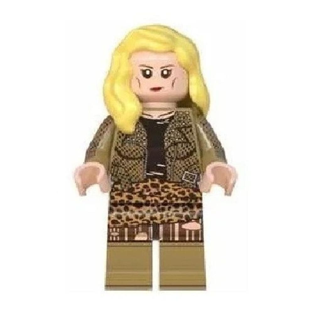 Boneco Blocos Montar Minerva Cheetah Mulher Maravilha 1984