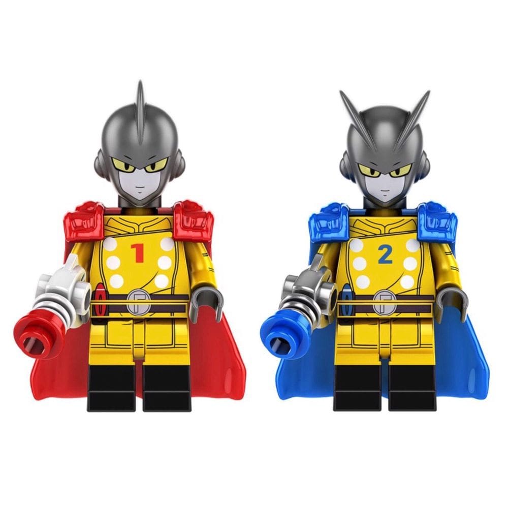 Boneco Blocos De Montar Gamma 1 Gamma 2 Dragon Ball Z