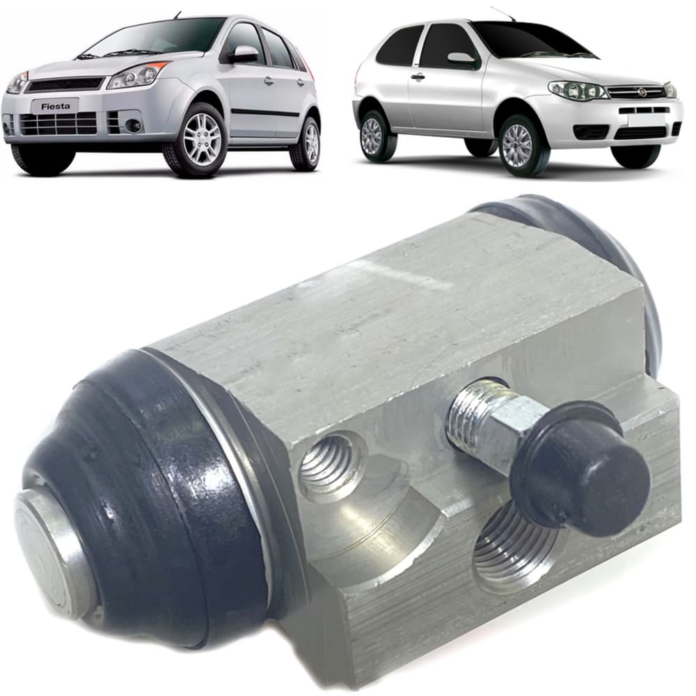 Cilindro Roda Tras Controil Ford Fiesta Flex Trail Zetec Rocam 1.6 L 8V SOHC L4 2007 A 2010