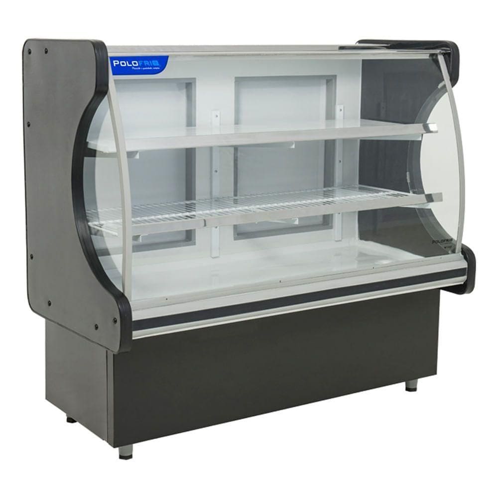 Balcão Refrigerado 1mt Polofrio Balcão 1,00 Preto 1 Placa Fria 220v