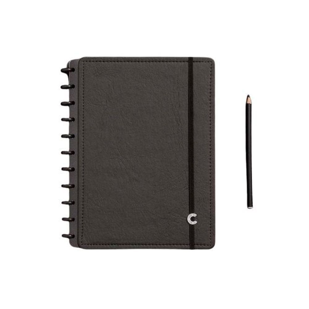 Caderno Basic Black Grande Caderno Inteligente