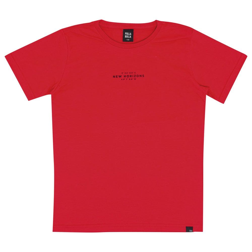 Camiseta Juvenil Menino - Vermelho - 50857-65