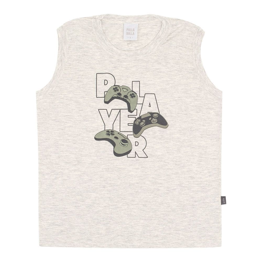 Regata Infantil Menino - Mescla Banana - 50752-60