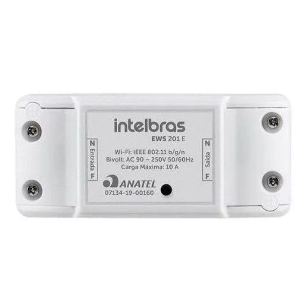 Controlador Smart Wi-Fi Para Ambientes Intelbras Ews 201 E
