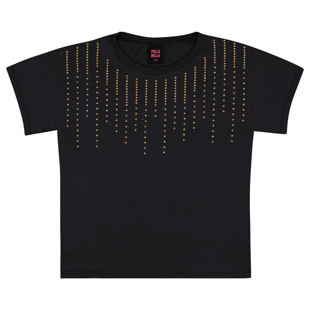 Blusa Juvenil Menina - Preto - 50810-51