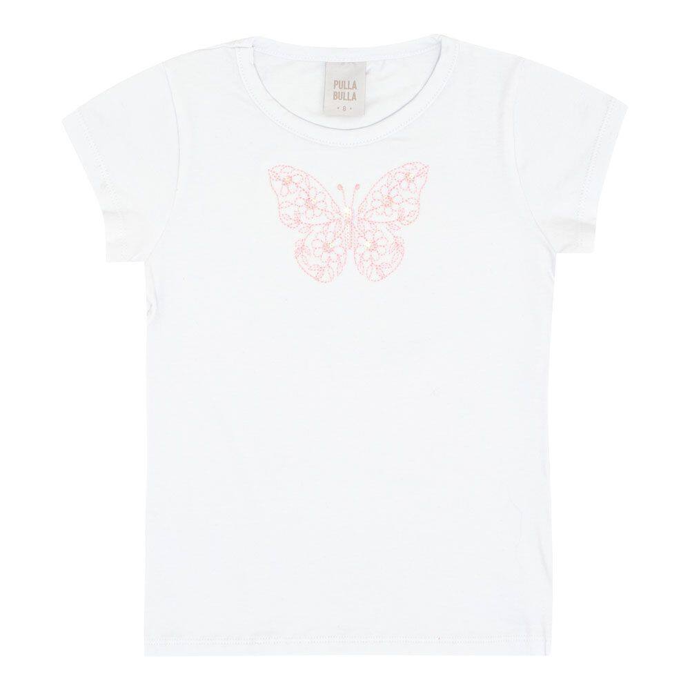 Blusa Infantil Menina - Branco - 50705-3