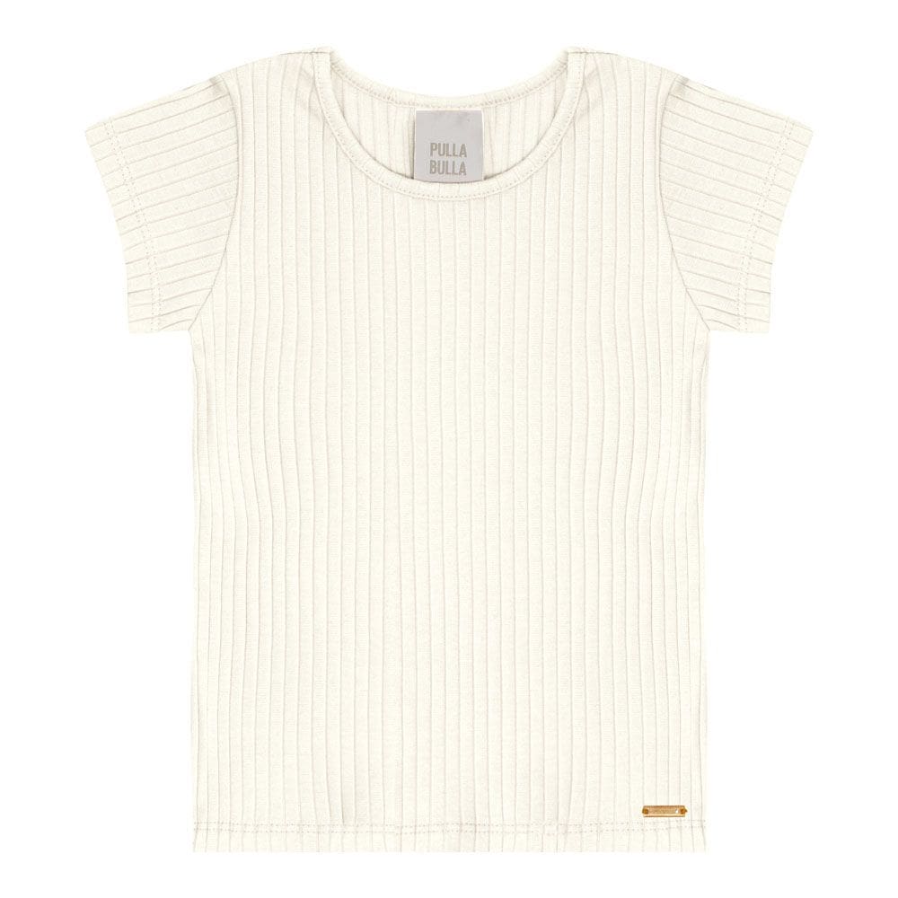 Blusa Primeiros Passos  Menina - Off White - 50603-1271
