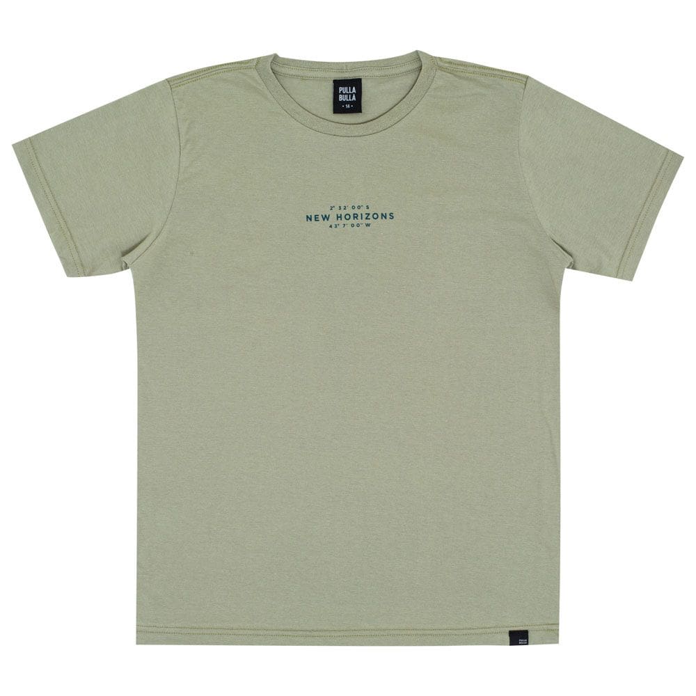 Camiseta Juvenil Menino - Cha Verde - 50857-1219