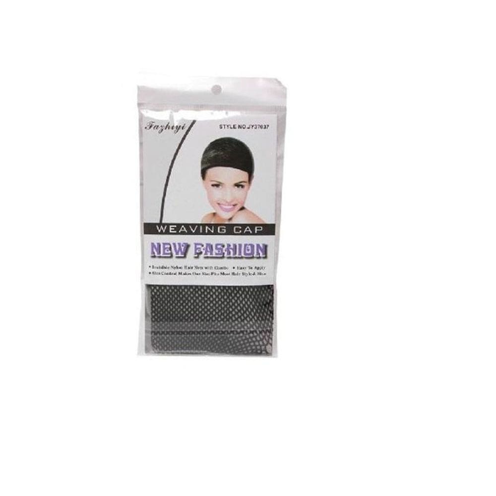 Touca Wig Nylon Protetora com Barra Ajustável - Preto