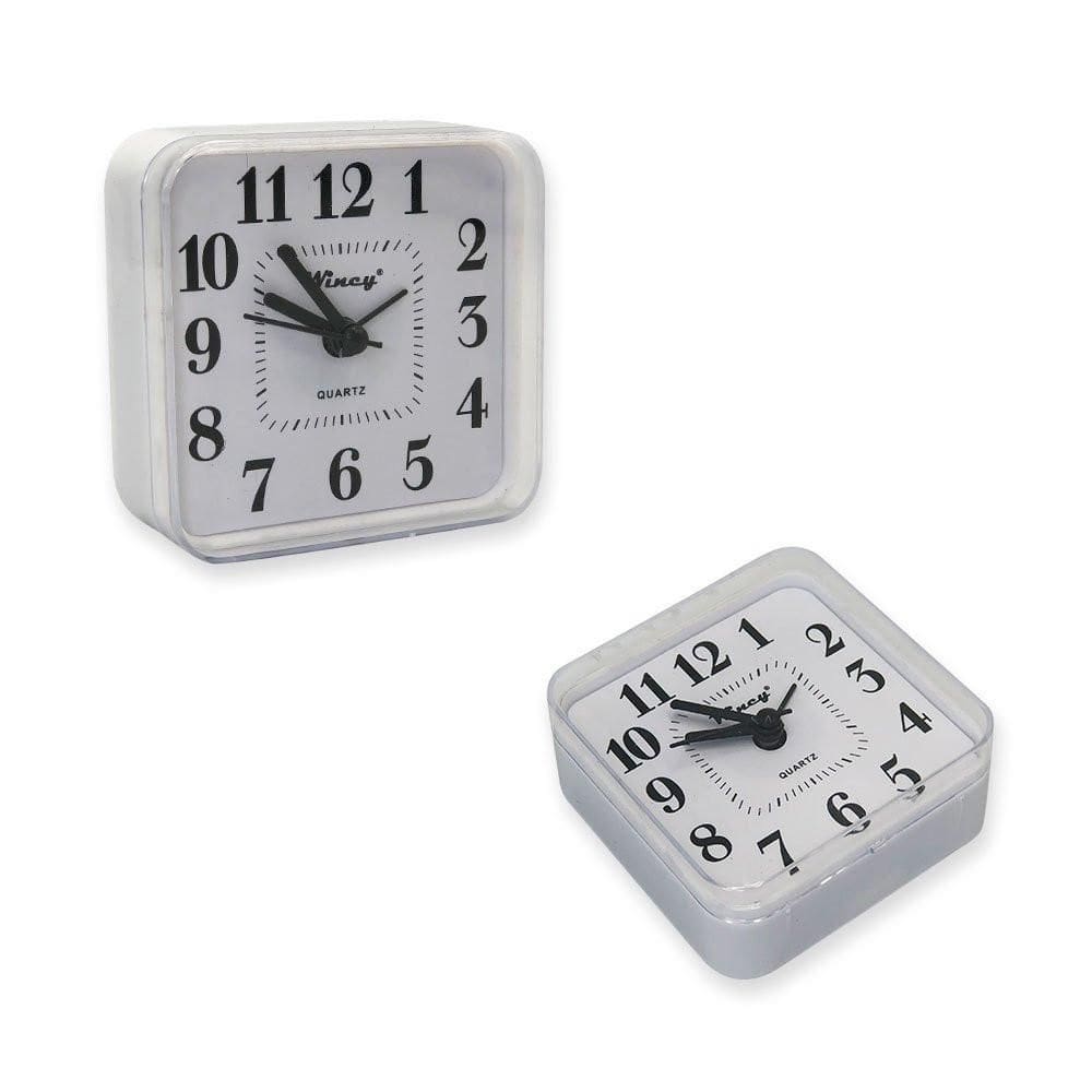 Relógio De Mesa De Ponteiro À Pilha - Branco