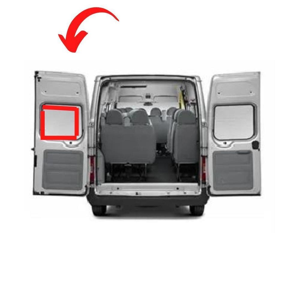 Borracha Vidro Traseiro Vigia Ford Transit