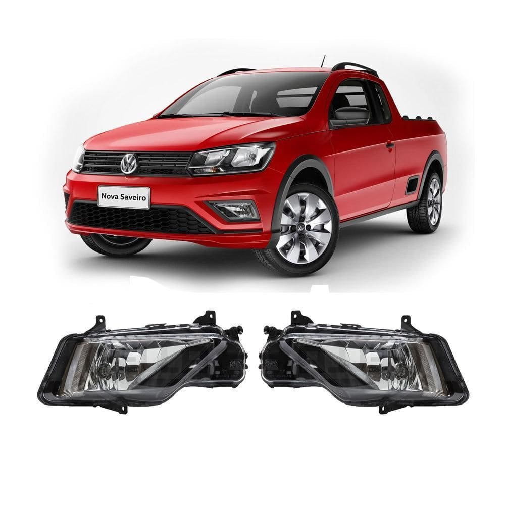 Par Farol Milha Gol Saveiro Voyage 2017/2022  Hella