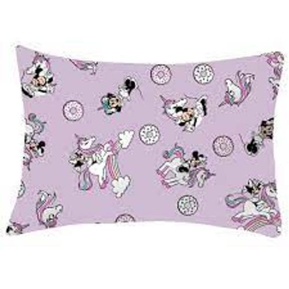 Fronha Capa Avulsa Estampada Disney Malha Algodão Macia