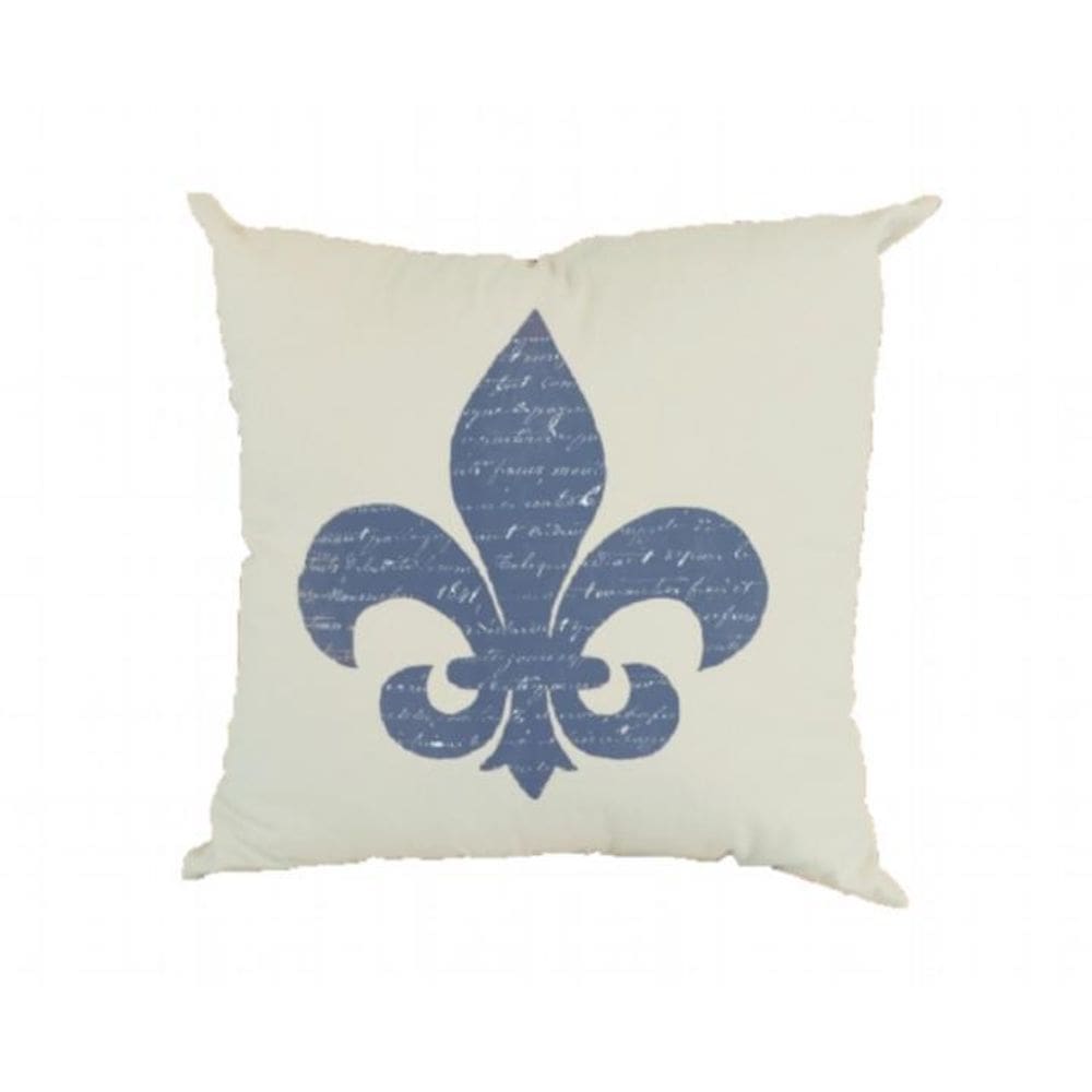 Capa De Almofada 45X45 Flor De Lis