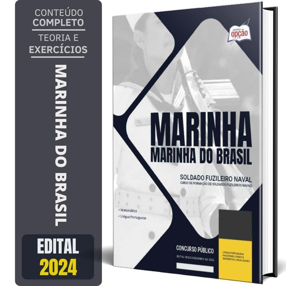 Apostila Marinha Do Brasil 2024 Soldado Fuzileiro Naval