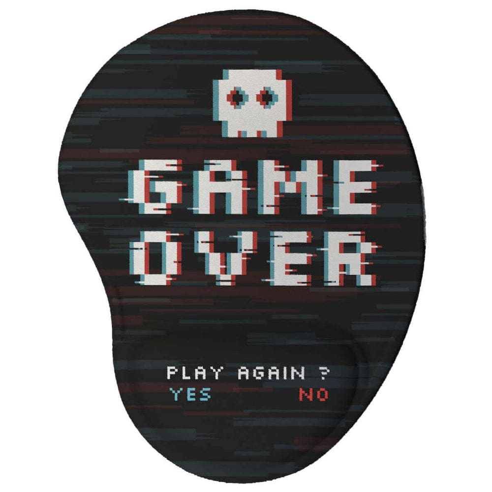 Mouse Pad Ergonômico Game Over Presente Criativo Geek