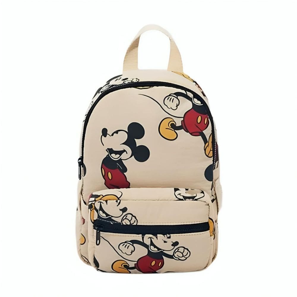 Mochila Mickey Com Pochete Descartável- Unissex