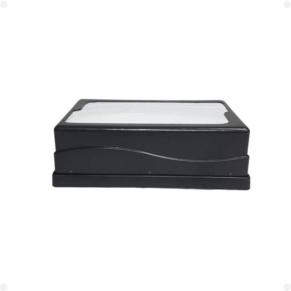 Kit 50 De Porta Guardanapo Papel Plus Preto Envio Já