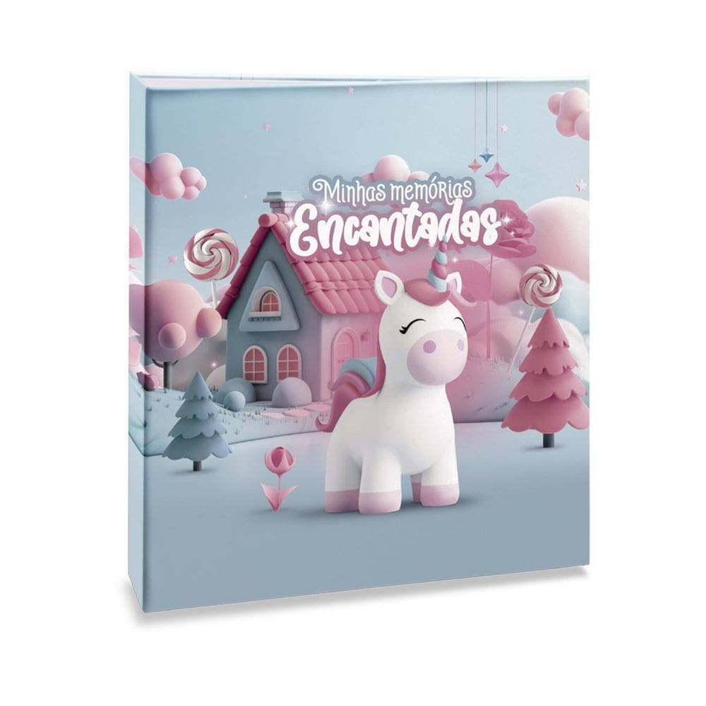 Álbum De Fotos Infantil 60 Fotos 10X15 Rebites Ical 194