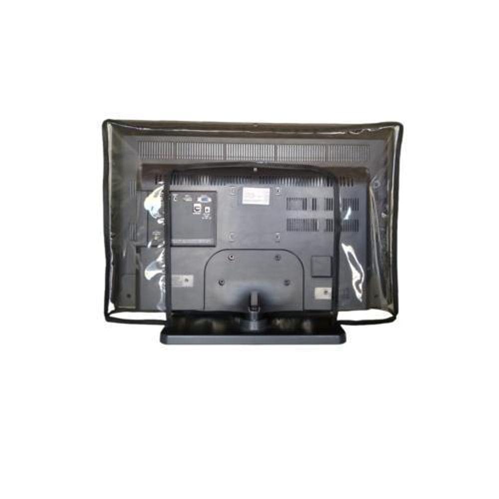 Capa Tv 42 Polegadas Lcd Aberta Em Pvc Transparente