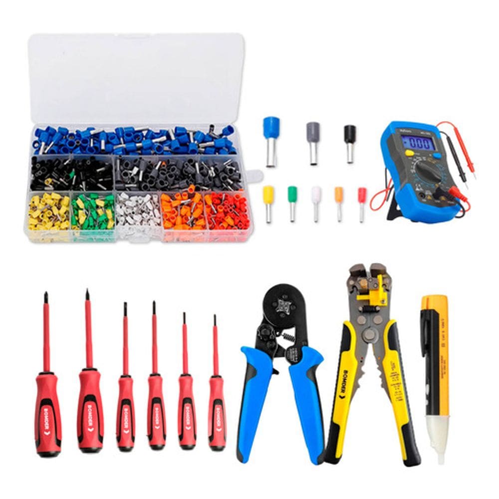 Kit Eletricista Completo Conjunto Profissional