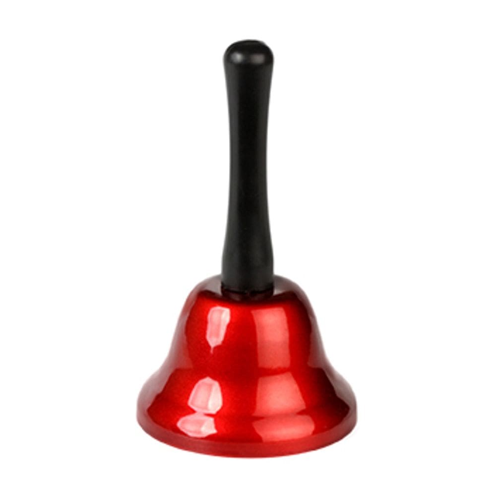 Sino Sineta De Mão Campainha Vermelho