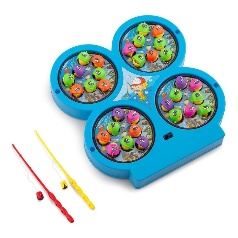 Pega Peixe Com Varinha De Pescar Fishing Game Brinquedo