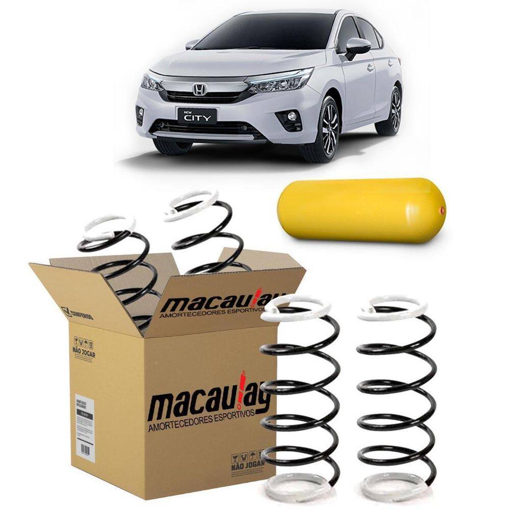 Molas Reforçadas Gnv - Honda City 2019