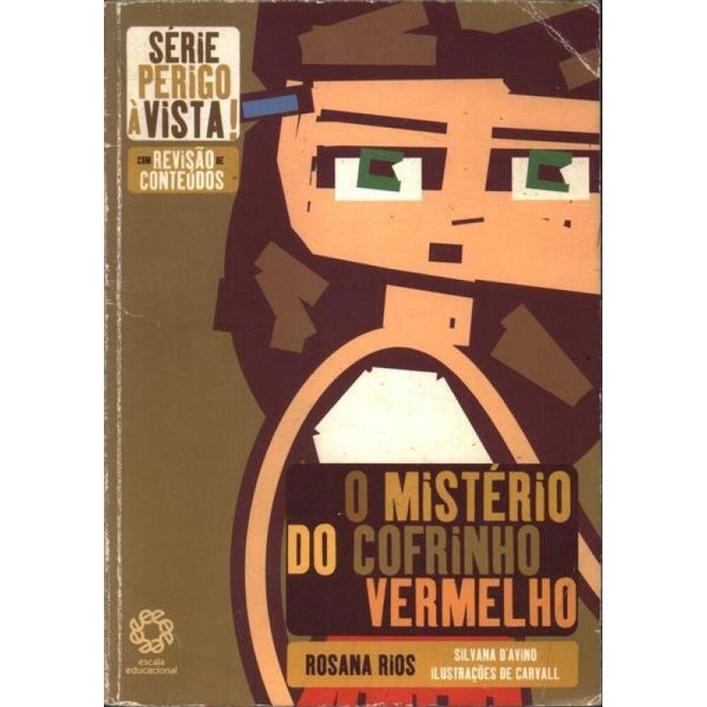 Livro O Mistério Do Cofrinho Vermelho