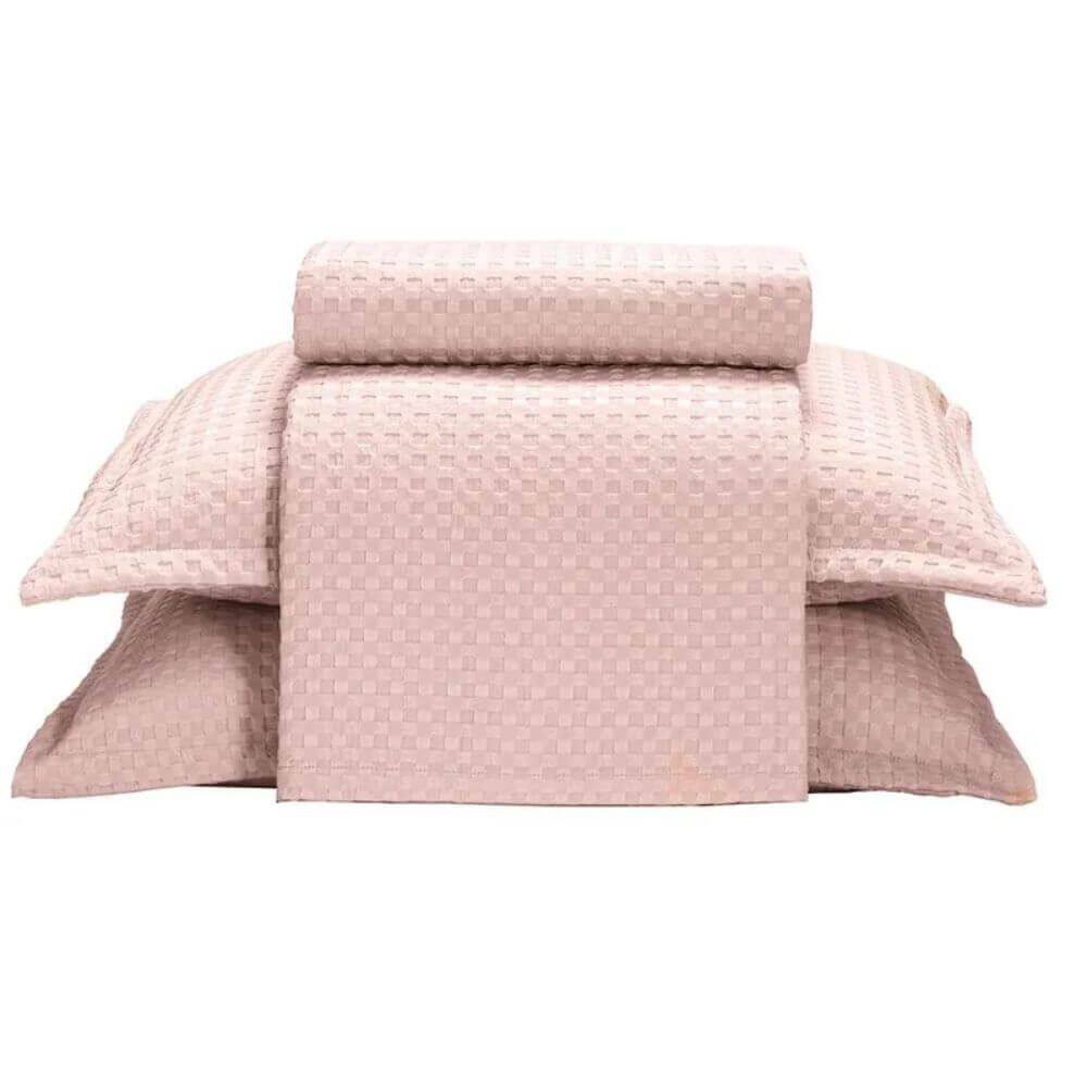 Kit Colcha King Provença 2,80m x 2,50m com 3 Peças - Dohler