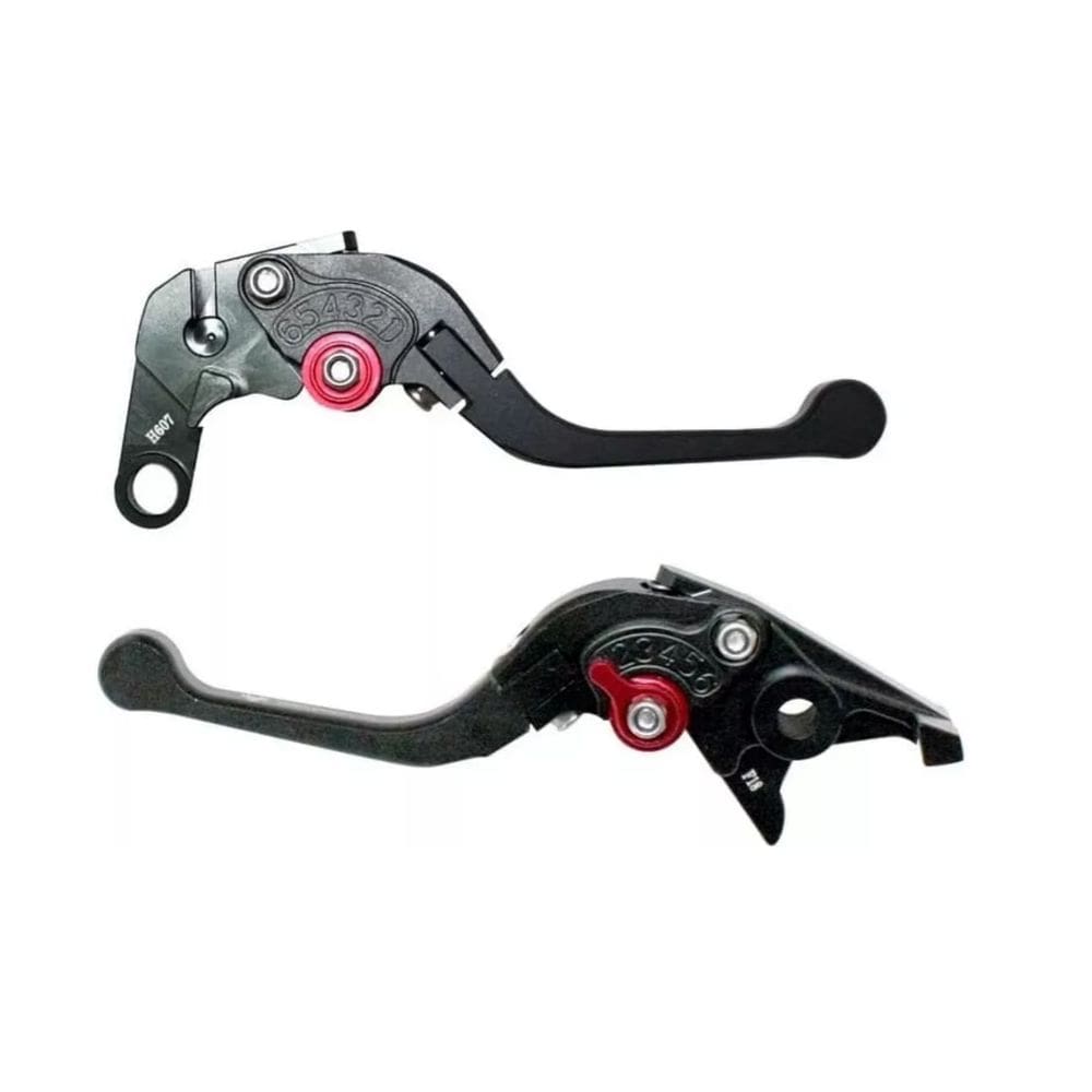 Par Manete Esportivo articulado Moto Z1000 Z 1000 2006 À 2015
