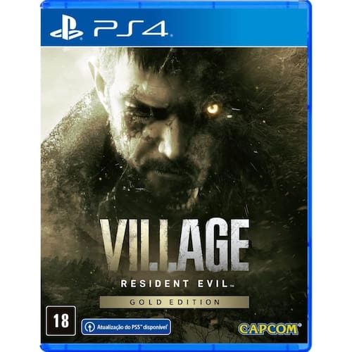 Imagem do produto Resident Evil Village Gold Edition PS4 - Físico em Extra