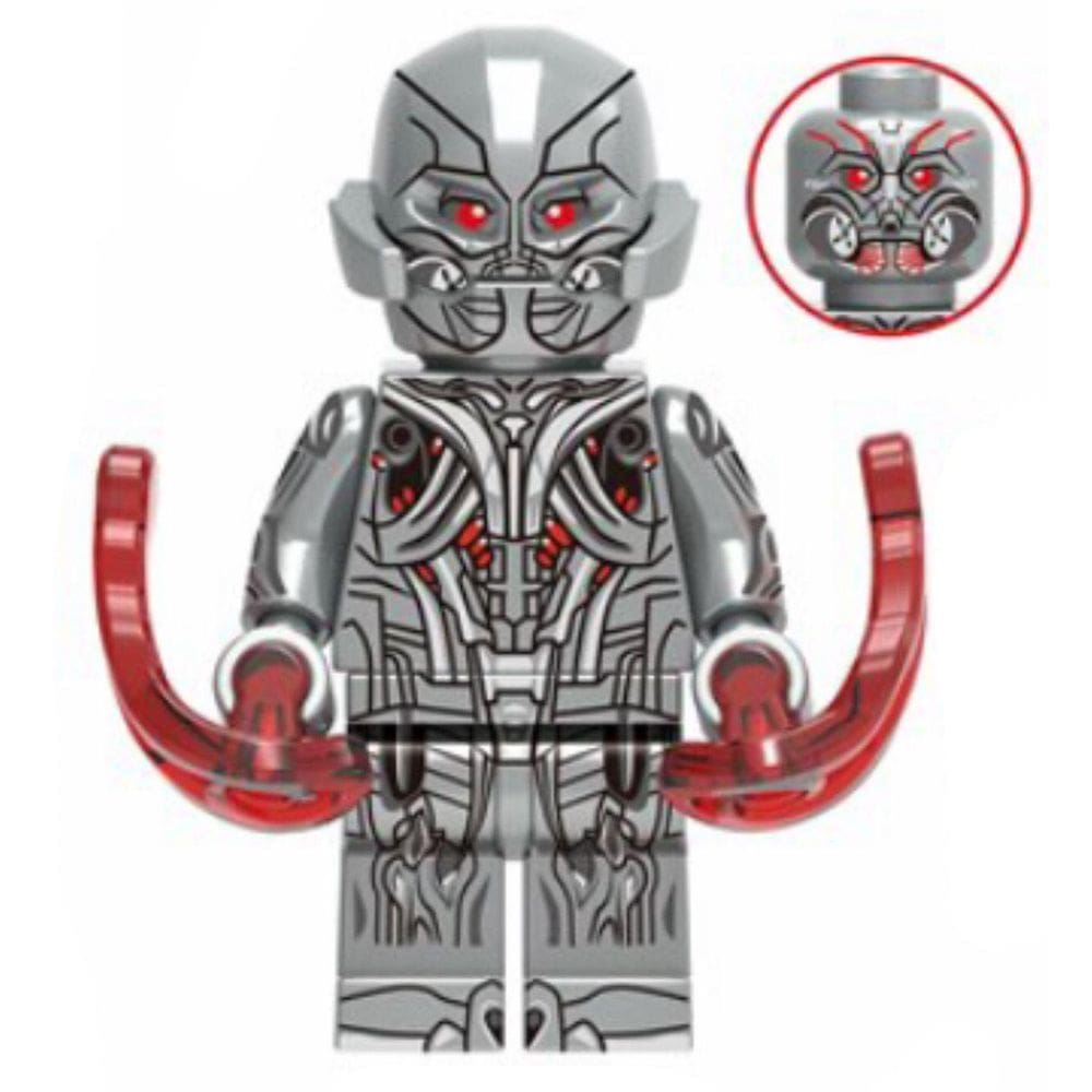 Boneco Blocos De Montar Homem De Ferro Ultron