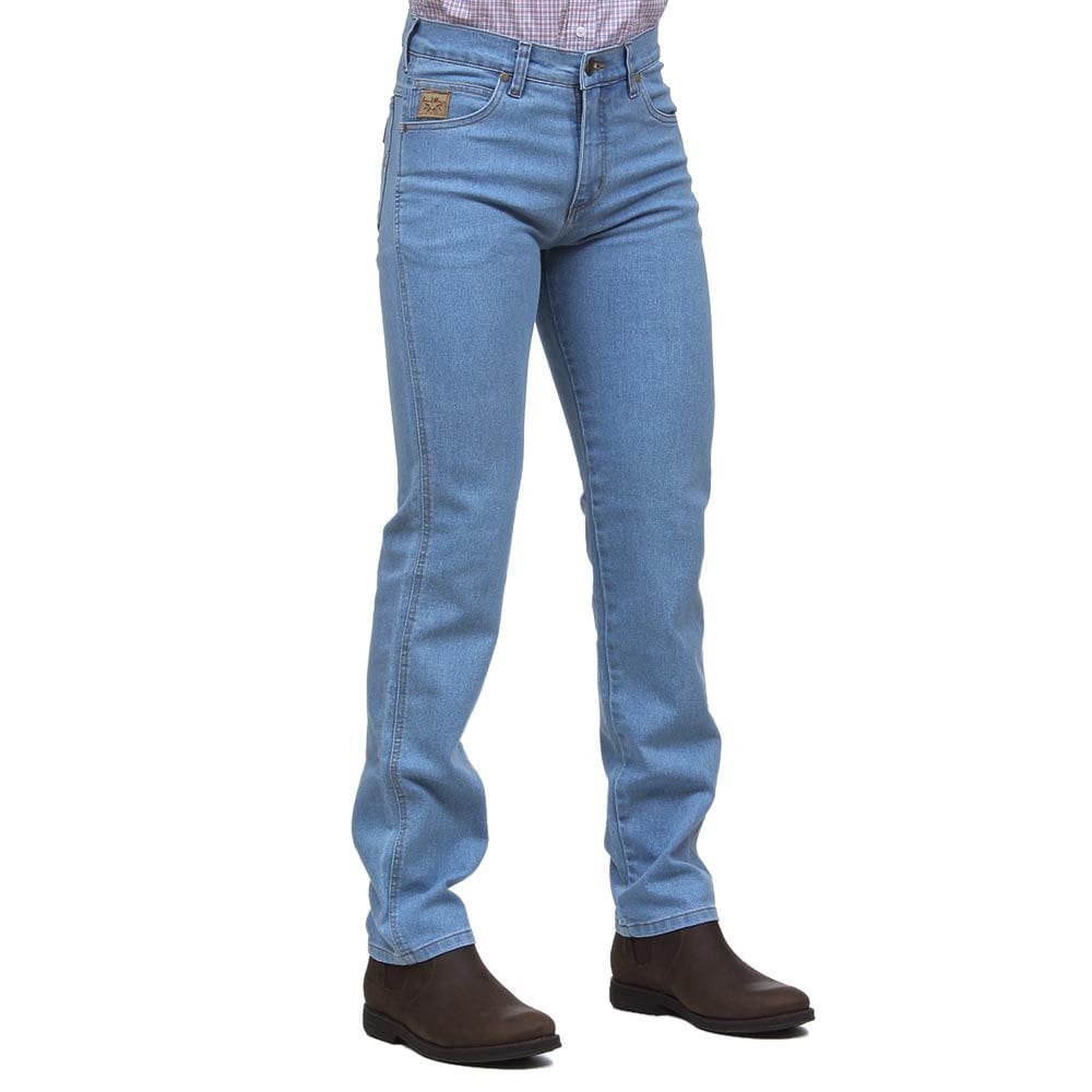Calça Jeans Masculina Regular com Elastano Delavê Land Horse 32237