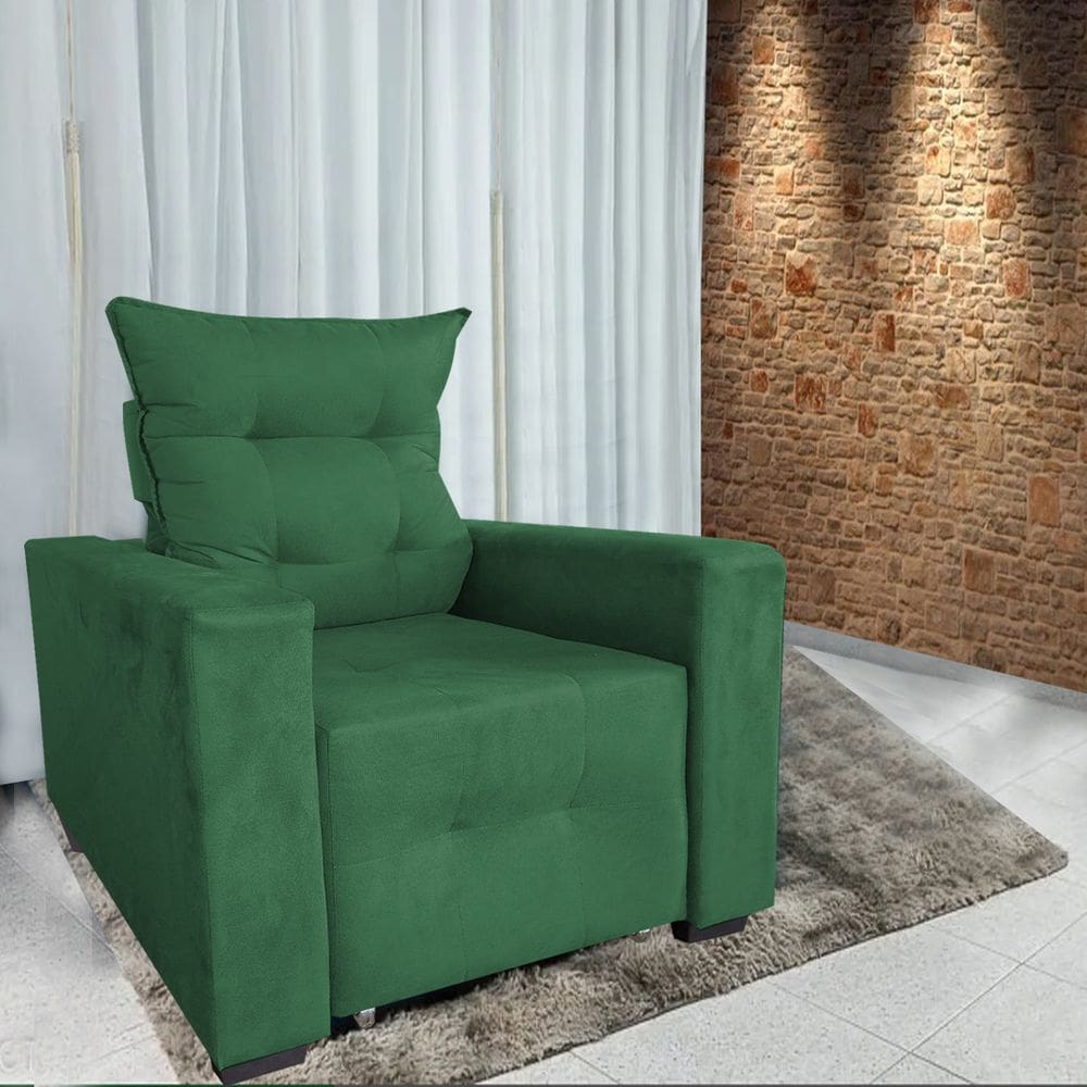Poltrona Amamentação E Decoração Helena Verde