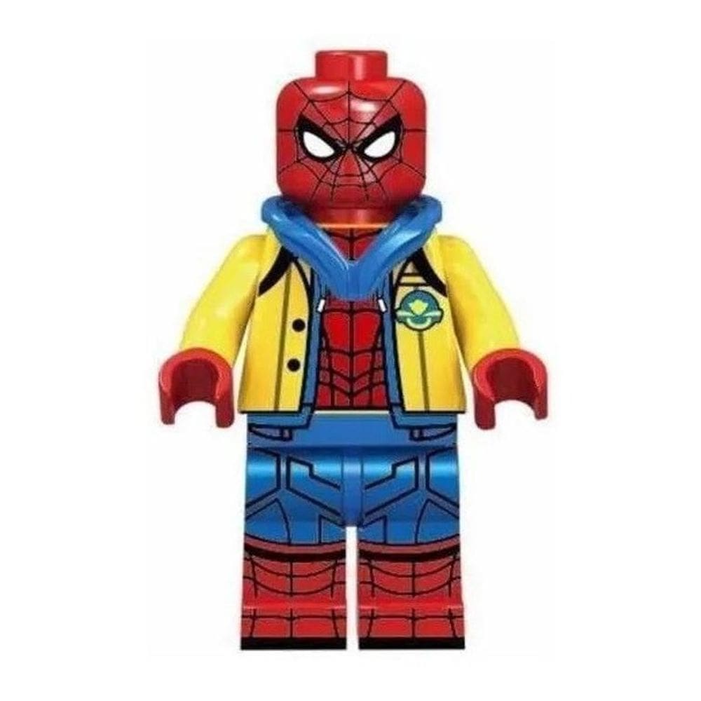 Boneco Blocos De Montar Homem Aranha Peter Parker
