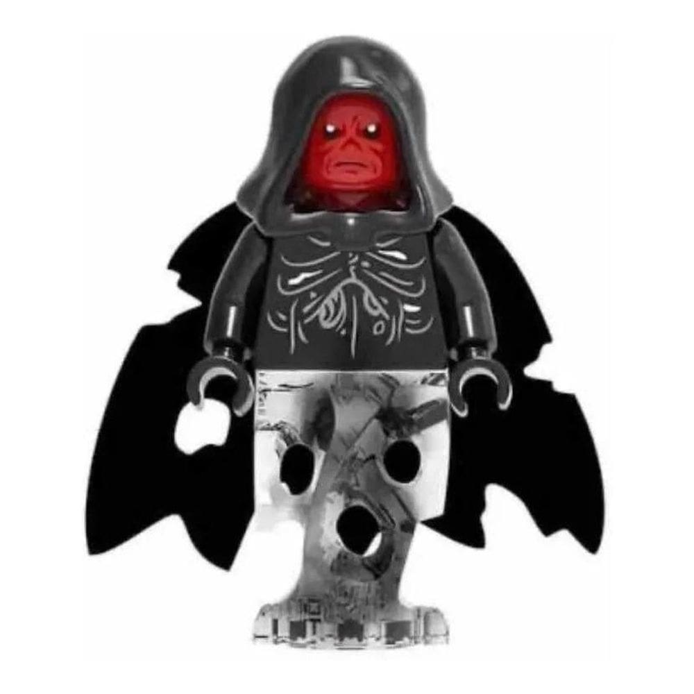 Boneco Blocos De Montar Caveira Vermelha Vingadores