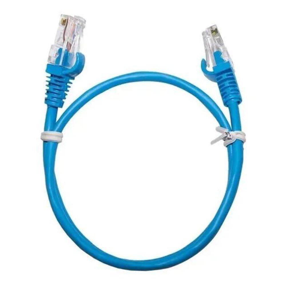 Cabo De Rede Patch Cord Cat5E 1 M Crimpado Conector X-Cell